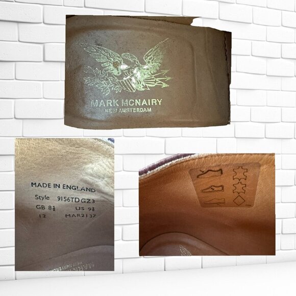 Mark Mcnairy New Amsterdam Pebble Brown Chukka Boots - Picture 8 of 8